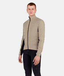 SANTINI Winddichte Fahrradjacke - ALPHA INSULATED - Beige