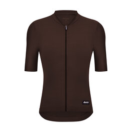 SANTINI Kurzarm Fahrradtrikot - RTR - Braun