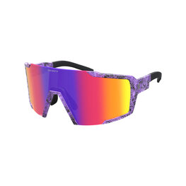 SCOTT Fahrradsonnenbrille - SHIELD - Schwarz/Lila