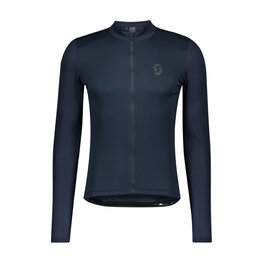 SCOTT Langarm Fahrradtrikot für den Sommer - ENDURANCE 10 - Blau