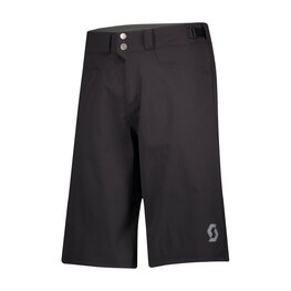 SCOTT Fahrradshorts ohne Träger - TRAIL FLOW W/PAD - Schwarz