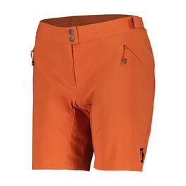 SCOTT Fahrradshorts ohne Träger - ENDURANCE LS/FIT W/PAD W - Orange