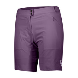 SCOTT Fahrradshorts ohne Träger - ENDURANCE LS/FIT W/PAD - Lila