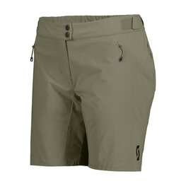 SCOTT Fahrradshorts ohne Träger - ENDURANCE LS/FIT W/PAD W - Grün