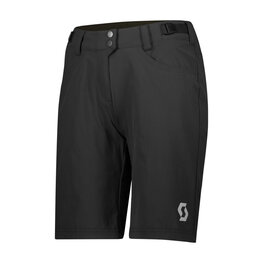 SCOTT Fahrradshorts ohne Träger - TRAIL FLOW W/PAD - Schwarz