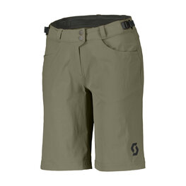SCOTT Fahrradshorts ohne Träger - TRAIL FLOW W/PAD W - Grün