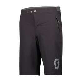 SCOTT Fahrradshorts ohne Träger - TRAIL 10 LS/FIT W/PAD JR - Schwarz