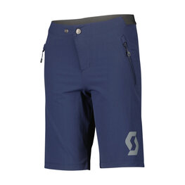 SCOTT Fahrradshorts ohne Träger - TRAIL 10 LS/FIT W/PAD JR - Blau