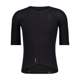 SCOTT Kurzarm Fahrradtrikot - ULTIMATE GRAPHENE - Schwarz