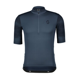 SCOTT Kurzarm Fahrradtrikot - GRAVEL 10 - Blau