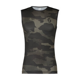 SCOTT Ärmelloses Fahrrad-Shirt - UNDERWEAR CARBON - Schwarz/Grau