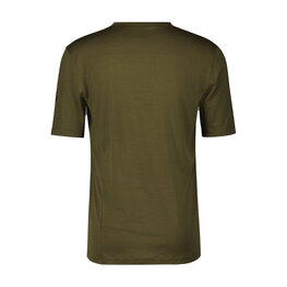 SCOTT Kurzarm Fahrrad-Shirt - COMMUTER MERINO - Braun