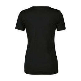 SCOTT Kurzarm Fahrrad-Shirt - TEE COMMUTER MERINO W - Schwarz