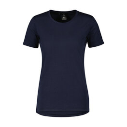 SCOTT Kurzarm Fahrrad-Shirt - TEE COMMUTER MERINO W - Blau