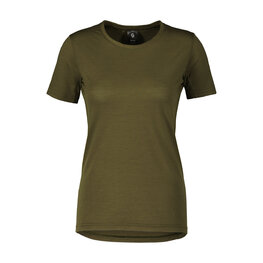 SCOTT Kurzarm Fahrrad-Shirt - TEE COMMUTER MERINO W - Grün