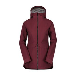 SCOTT wasserfeste Jacke - TECH COAT 3L W - Rot