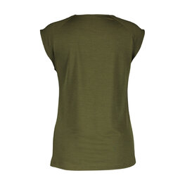 SCOTT Kurzarm Fahrrad-Shirt - DEFINED MERINO W - Grün