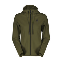 SCOTT Kapuzenpullover - TECH ZIP W - Grün