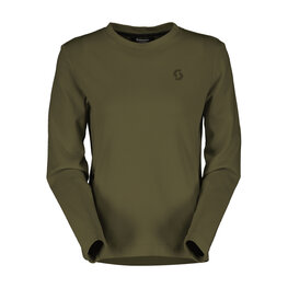 SCOTT Kapuzenpullover - CREWNECK TECH W - Grün