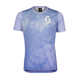 SCOTT Kurzarm Fahrradtrikot - TRAIL VERTIC 20 SS JR - Blau