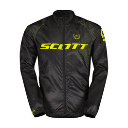 SCOTT Winddichte Fahrradjacke - RC PRO WB JR - Schwarz/Gelb