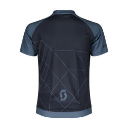 SCOTT Kurzarm Fahrradtrikot - RC TEAM SS JR - Blau
