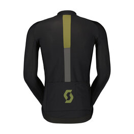 SCOTT Winddichte Fahrradjacke - RC PRO WARM HYBRID GTX WS - Grün/Schwarz