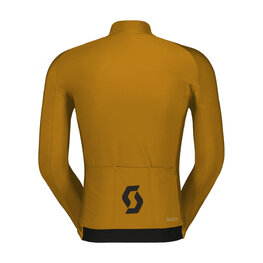 SCOTT Langarm Fahrradtrikot für den Winter - RC PRO WARM - Braun