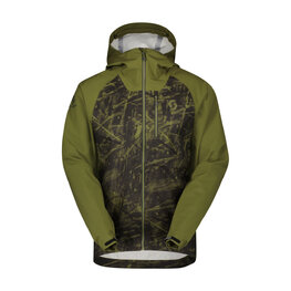 SCOTT wasserfeste Jacke - TRAIL STORM WP - Grün/Schwarz
