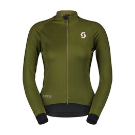 SCOTT Winddichte Fahrradjacke - RC PRO WARM GTX WS W - Grün/Rosa