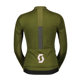 SCOTT Winddichte Fahrradjacke - RC PRO WARM GTX WS W - Grün/Rosa