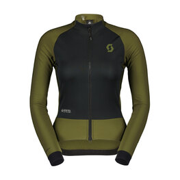 SCOTT Winddichte Fahrradjacke - RC PRO WARM HYBRID GTX WS W - Schwarz/Grün