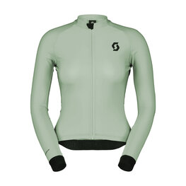 SCOTT Langarm Fahrradtrikot für den Winter - RC PRO WARM W - Grün