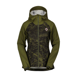 SCOTT wasserfeste Jacke - TRAIL STORM WP W - Grün/Schwarz