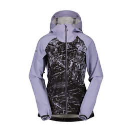 SCOTT wasserfeste Jacke - TRAIL STORM WP W - Lila/Schwarz