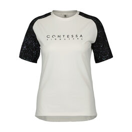 SCOTT Kurzarm Fahrradtrikot - TRAIL CONTESSA SIGN. SS W - Weiß