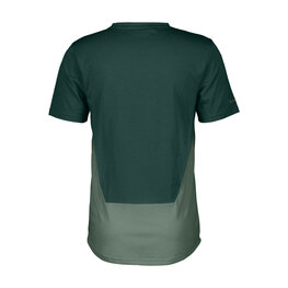 SCOTT Kurzarm Fahrrad-Shirt - TRAIL FLOW DRI SS - Grün