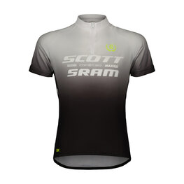 SCOTT Kurzarm Fahrradtrikot - SCOTT-SRAM PRO - Schwarz/Weiß
