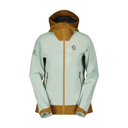 SCOTT wasserfeste Jacke - DRYO PRO 2.5L W - Grün/Braun