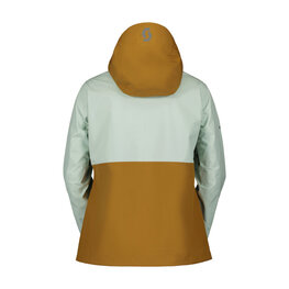 SCOTT wasserfeste Jacke - DRYO PRO 2.5L W - Grün/Braun