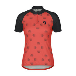 SCOTT Kurzarm Fahrradtrikot - ENDURANCE 30 - Schwarz/Rot
