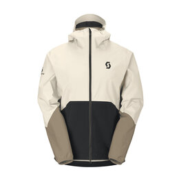 SCOTT wasserfeste Jacke - EXPLORAIR LIGHT DRYO 2.5L - Weiß/Schwarz