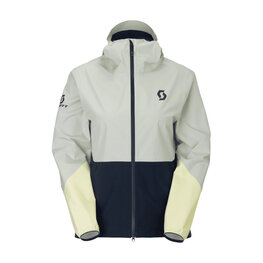 SCOTT wasserfeste Jacke - EXPLORAIR LIGHT DRYO 2.5L W - Grau/Blau/Gelb