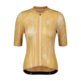 SCOTT Kurzarm Fahrradtrikot - ULTD SL W - Beige/Rosa