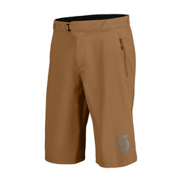 SCOTT Fahrradshorts ohne Träger - TRAIL VERTIC W/PAD - Braun