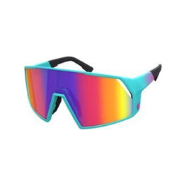 SCOTT Fahrradsonnenbrille - PRO SHIELD METAVERSE - Blau/Rosa