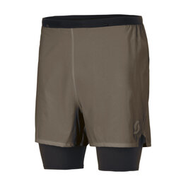 SCOTT Fahrradshorts ohne Träger - HYBRID ENDURANCE TECH - Grau/Schwarz