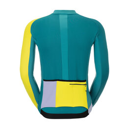 SCOTT Winddichte Fahrradjacke - RC PRO WARM GTX WS-REMIX - Grün/Lila/Gelb