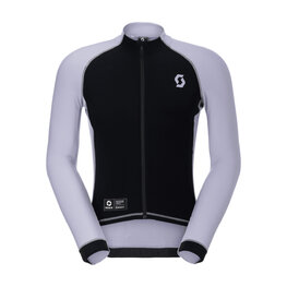 SCOTT Langarm Fahrradtrikot für den Winter - RC PRO WARM REMIX - Schwarz/Lila