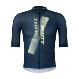SCOTT Kurzarm Fahrradtrikot - RC PRO - Blau/Gelb